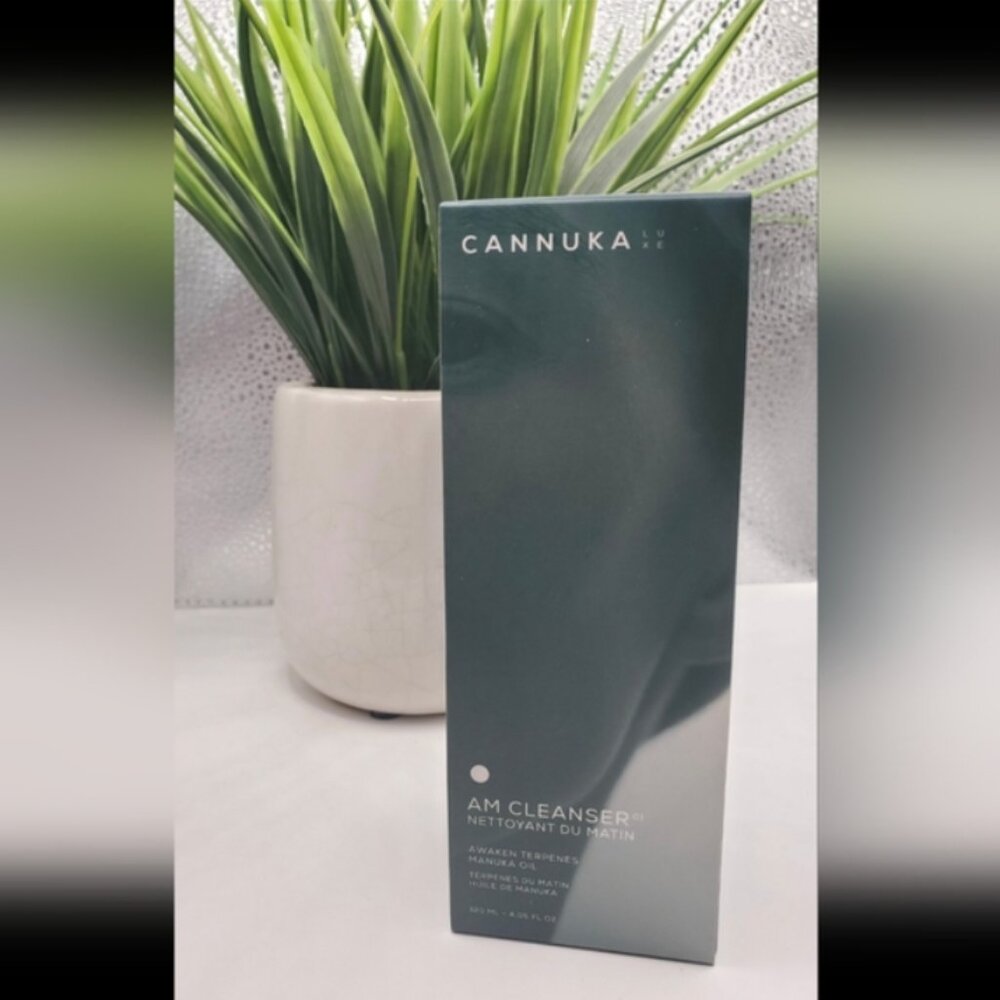 Cannuka Luxe Manuka Honey AM Cleanser All Natural Morning Face Cleanser